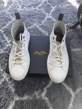 Good Man Brand Legacy Hi-Top White Leather Sneakers Menv size 9 picture
