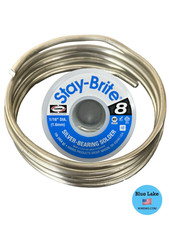 Stay-Brite#8  Silver Bearing Solder  1/16