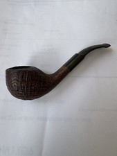 Vintage Danish SP Made In Denmark Sandblasted Briar Estate Pipe picture