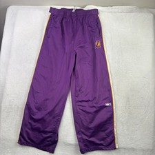 VTG Zipway Los Angeles Lakers Purple Sweatpants Activewear Athletic Men's Large picture