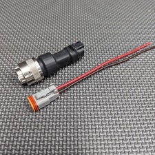 Bobcat 7-Pin to Deutsch DT adapter plug assembly for 12V power picture
