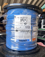 Belden  cat 6+ LSZH 1000 ft spool mfg part # 0061000 picture