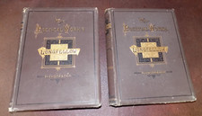 The Poetical Works of Longfellow Illustrated Hardcover Volumes 1 & 2 1879 1880 picture