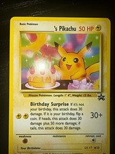 BIRTHDAY PIKACHU 50HP picture
