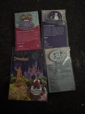 4 Disneyland Cast members Exclusive Pins  picture