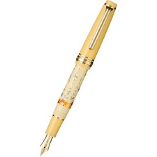 Sailor Pro Gear Slim Seasonal Waka Poetry Maki-e Autumn 14K MF Nib picture