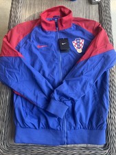 Nike Croatia Soccer Jacket Blue National Futbol Team Hrvatska Vatreni Men XL NEW picture