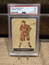 1961 Parkhurst Gordie Howe #20 PSA 1 picture