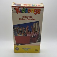 Kidsongs: Ride The Roller Coaster VHS 1990 Kids Sing Along View Master Rare Film picture