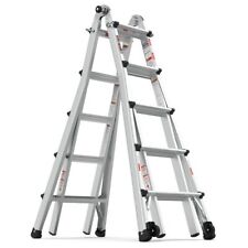 22 Ft Little Giant Ladder Folding Extension Stepladder Aluminum Multi-Use Ladder picture
