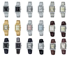 Casio Women's LTP-V007 Waterproof Stainless Steel/Leather Watch picture