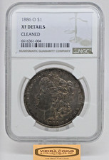 1886-O Morgan Silver Dollar, NGC XF Details, Cleaned - #T63501 picture