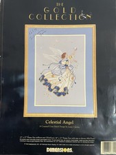 Dimensions Gold Collection CELESTIAL ANGEL Counted Cross Stitch #3755 *READ picture
