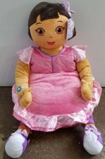 Nickelodeon Dora The Explorer Girls Figural Bean Bag Chair Kids Furniture picture