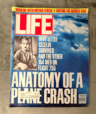 LIFE Magazine April 1988 Anatomy of a Plane Crash Cover Why Cecelia Survived picture
