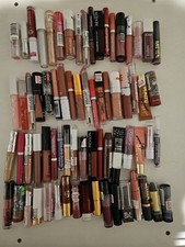 100 Pc Lipstick Lip Color Bundled Lot Mixed Brands Revlon Maybelline Covergirl picture