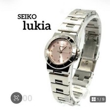 SEIKO Lukia 1F21 Watch Y2K Archive Women Working picture