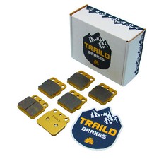 Traild Kawasaki KFX 400 2003-2006 Ceramic Brake Pad Set Front & Rear picture
