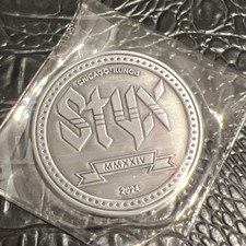 Styx 2024 World Tour VIP Challenge Coin Chicago, IL MMXXIV Est 1972 picture