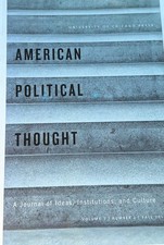 American Political Thought: A Journal of Ideas, Institutions, and Culture picture
