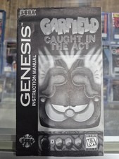 Garfield: Caught in the Act - MANUAL ONLY (Sega Genesis, 1995) picture