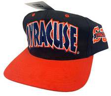 Vintage Syracuse Orangemen Snapback Hat Twins Enterprises NCAA 1984 NWT New Tag picture