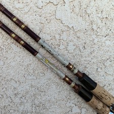 (2) Garcia CONOLON 6-1/2' Spinning Fishing Rods 2508 B Light Action Fast Taper picture