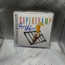 Signed By Founder/Lead Singer Roger Hodgson Of Supertramp Best of CD-1990 picture