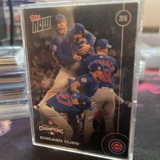 2016 Topps Now - Topps Online World Series Chicago Cubs #WS-1  picture
