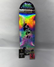 Kickstradomis Drippy Willie Skateboard Deck Holographic Rainbow 4/5 Stay Drippin picture