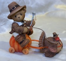Signed Cherished Teddies Alton “The Great Gobble-Wobble” #4020558 picture