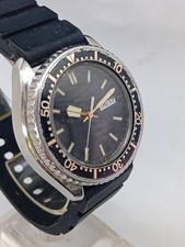 Citizen VEGA 1408-394551 Black Dial 40mm Men's Divers Watch Japan picture
