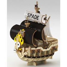 KIGUMI Ki-gu-mi Wooden Art - One Piece Spade Pirates' Ship picture