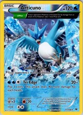 Articuno (17 Delta) Reverse Holo Rare XY - Roaring Skies 17/108 LP picture