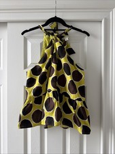 Christopher John Rogers Old Navy Green Polka Dot Skirt Set Size L picture