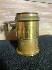 Brass lens for vintage / antique camera picture