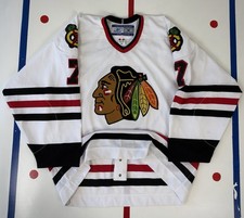 Brent Seabrook Reebok 6100 Authentic 2005-07 Chicago Blackhawks NHL Jersey 52/XL picture