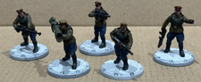 Dust Tactics 1947 Studio, Painted SSU Commissars, No Cards - See pics picture
