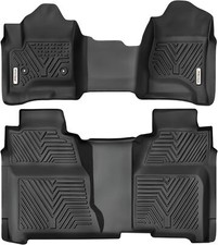 For 2014-2018 Silverado/Sierra 1500, 2015-2019 2500HD/3500HD Crew Cab Floor Mats picture
