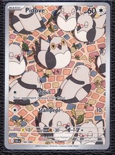 Pidove - 148/086 - Illustration Rare - Pokémon TCG - SV10.5: Black Bolt - NM picture