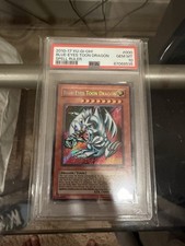 YU-GI-OH PSA 10 SRL BLUE EYES TOON DRAGON picture