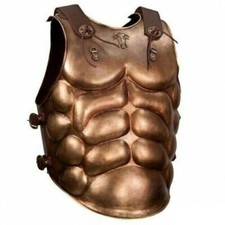 Antique Medieval Steel The Marcus Aquila Cuirass Muscle Armor Breastplate picture