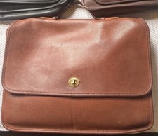 Coach Brown Metropolitan Vintage briefcase #3120 picture