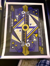 Phish Bader Field Atlantic City New Jersey 2012 Signed Illustration Art Print picture