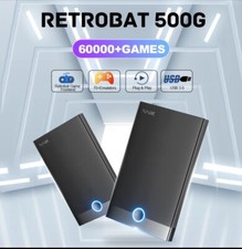 Retro Game Console 500gb HDD - External Gaming Hard Drive w/ 60000+ Video Games picture