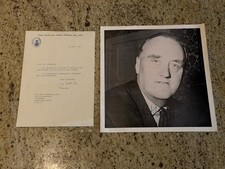 Vintage William Whitelaw 1st Viscount Whitelaw SIGNED AUTOGRAPHED Photo & Letter picture