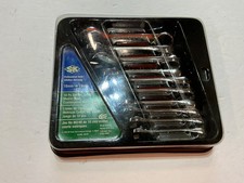 Vtg S-K 10 pc stubby metric combination wrench set 10mm-19mm 86240 USA picture