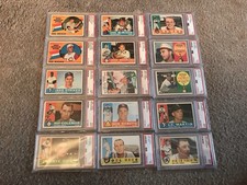 1960 Topps Baseball PSA 7 Graded Card U Pick From 33 Available picture