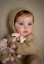 Realistic Adorable Chubby 20in Reborn Baby Dolls Soft Cloth Body Christmas Gifts picture