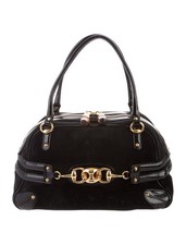 Authentic Gucci Wave Horsebit Bamboo Boston Bag | EXCELLENT CONDITION | Vintage picture